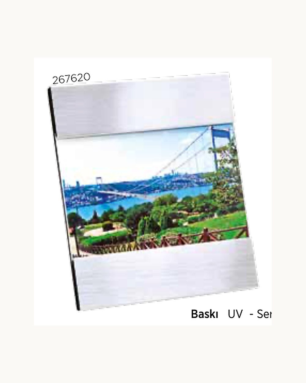 Avlonya alüminyum çerçeve, logo baskılı kurumsal promosyon ürünü (kod 267620)