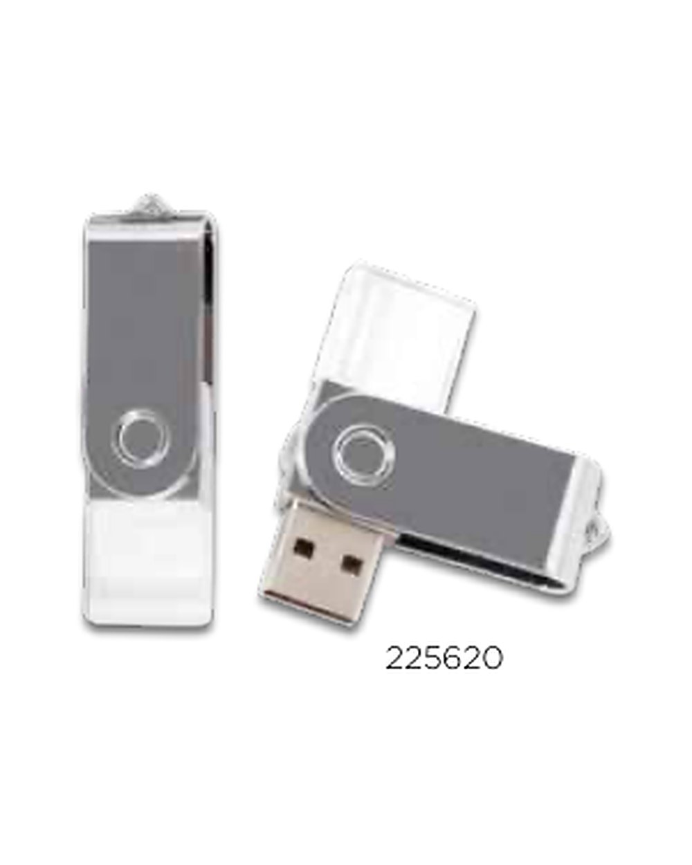 Bağlar kristal usb bellek, logo baskılı kurumsal promosyon ürünü (kod 225620)