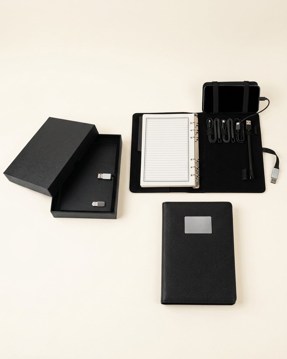 Çamlıdere organizer powerbank, logo baskılı kurumsal promosyon ürünü (kod 262301)