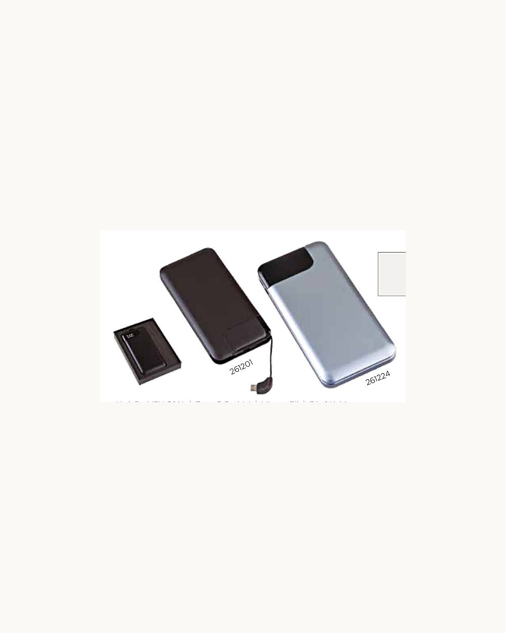 Derebucak powerbank, logo baskılı kurumsal promosyon ürünü (kod 261201, 261224)