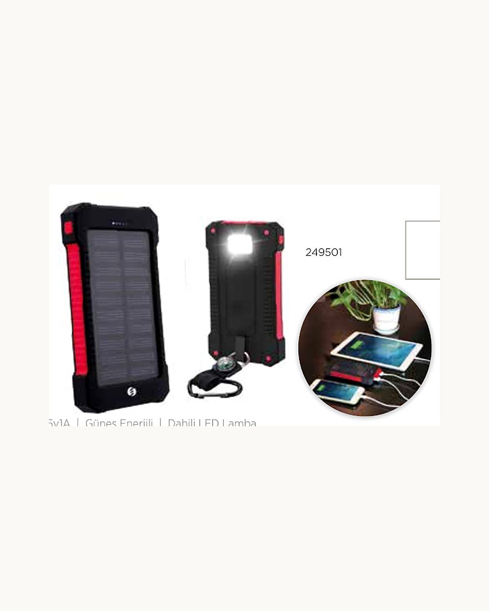 Dodurga powerbank, logo baskılı kurumsal promosyon ürünü (kod 249501)