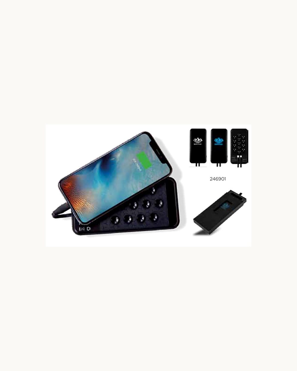 Erfelek powerbank, logo baskılı kurumsal promosyon ürünü (kod 246901)