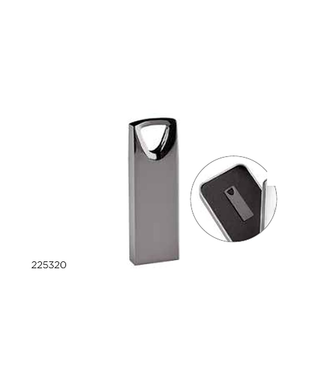 Filibe usb bellek, logo baskılı kurumsal promosyon ürünü (kod 225320)