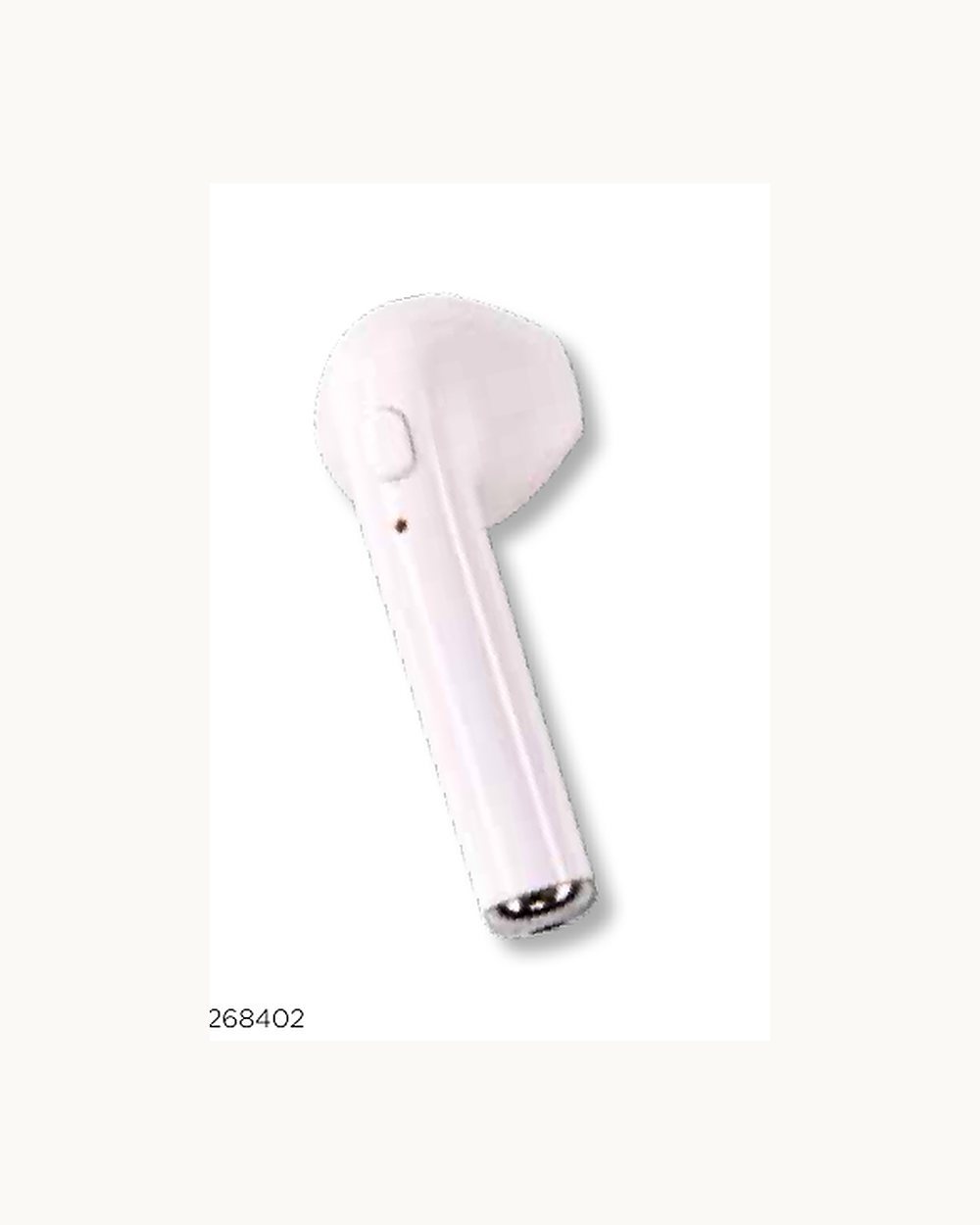 Korkuteli tekli bluetooth kulaklık, logo baskılı kurumsal promosyon ürünü (kod 268402)