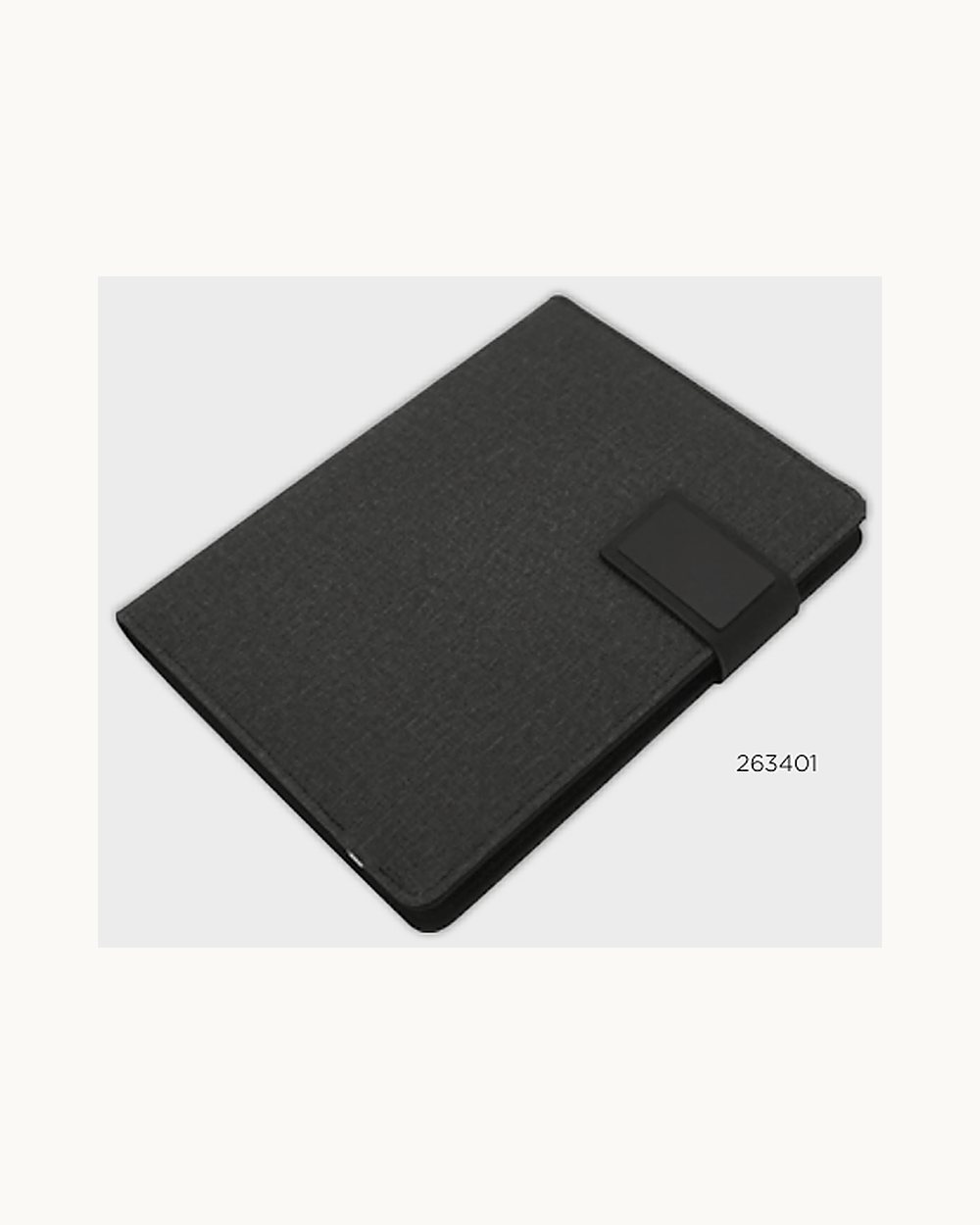 Side powerbank defter, logo baskılı kurumsal promosyon ürünü (kod 263401)