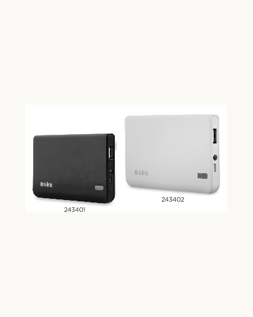 Topçam powerbank, logo baskılı kurumsal promosyon ürünü (kod 243402, 243401)